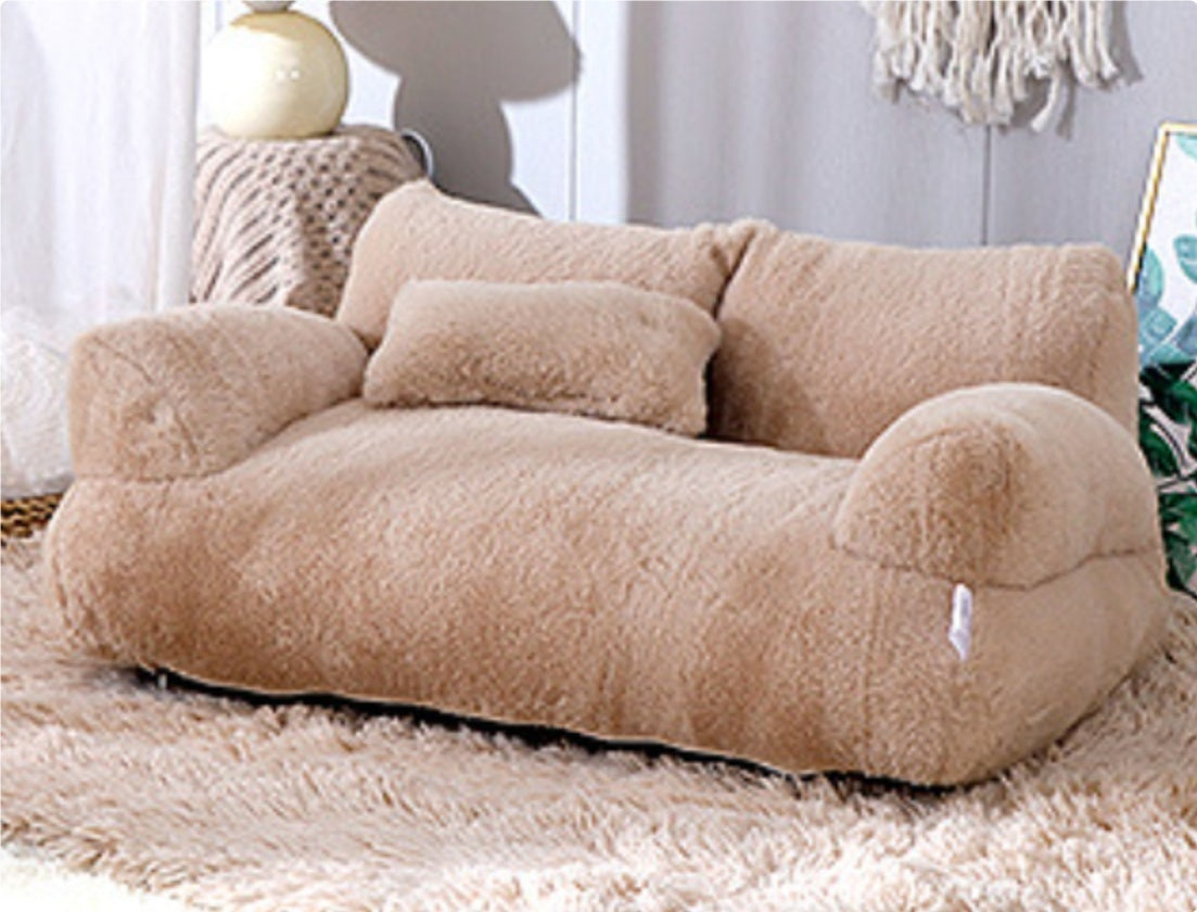 Luxury Cat Bed Sofa Winter Warm Cat Nest Pet Bed