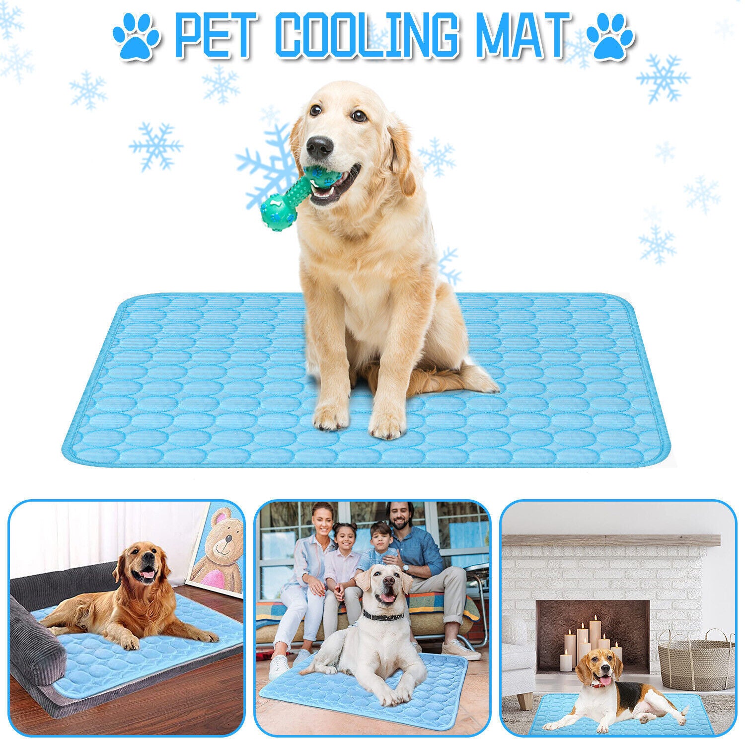 Pet Cooling Mat Cool Pad Cushion Dog Cat