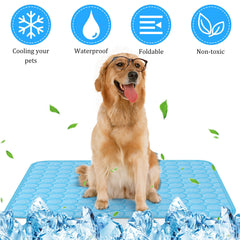 Pet Cooling Mat Cool Pad Cushion Dog Cat